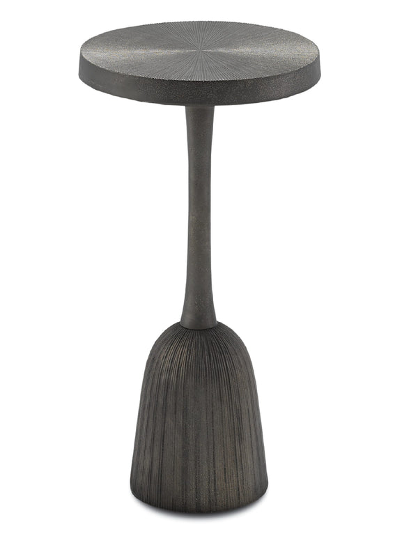 Metal Casted Black Powder Finished Side Table