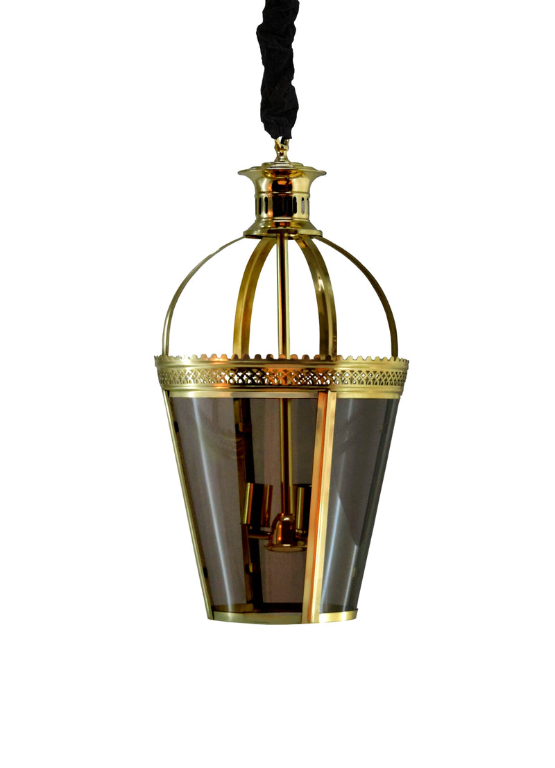Bucket Shape Brass Pendant