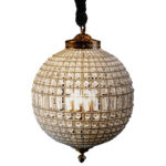 Beaded Ball Chandelier Medium