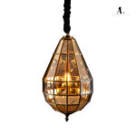 Amber Prism Pendant