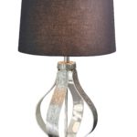 Beautiful Aluminium Emboss Table Lamp