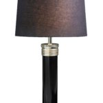 Brass And Iron Table Lamp