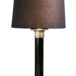 Brass And Iron Table Lamp