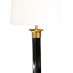 Brass And Iron Table Lamp