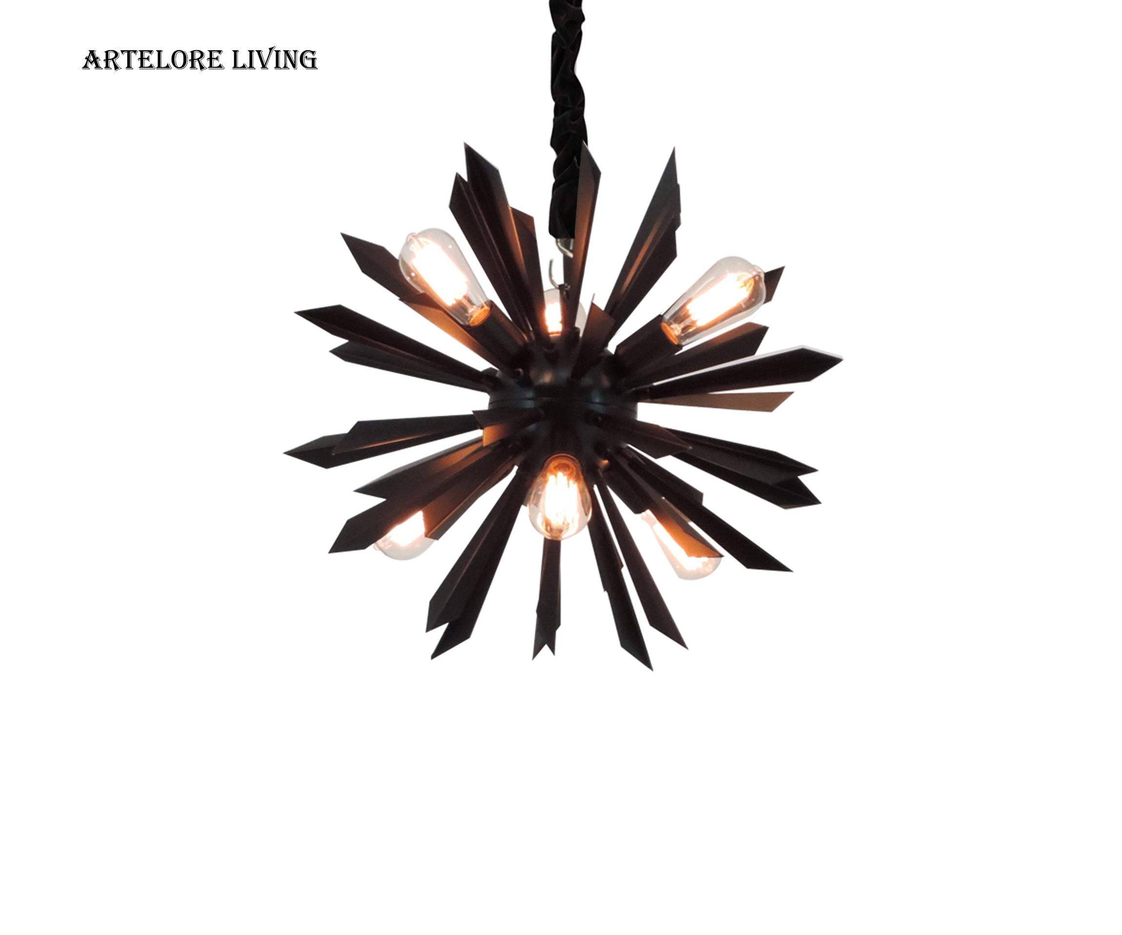 MAGNIFICENT MID-CENTURY MODERN CHANDELIER