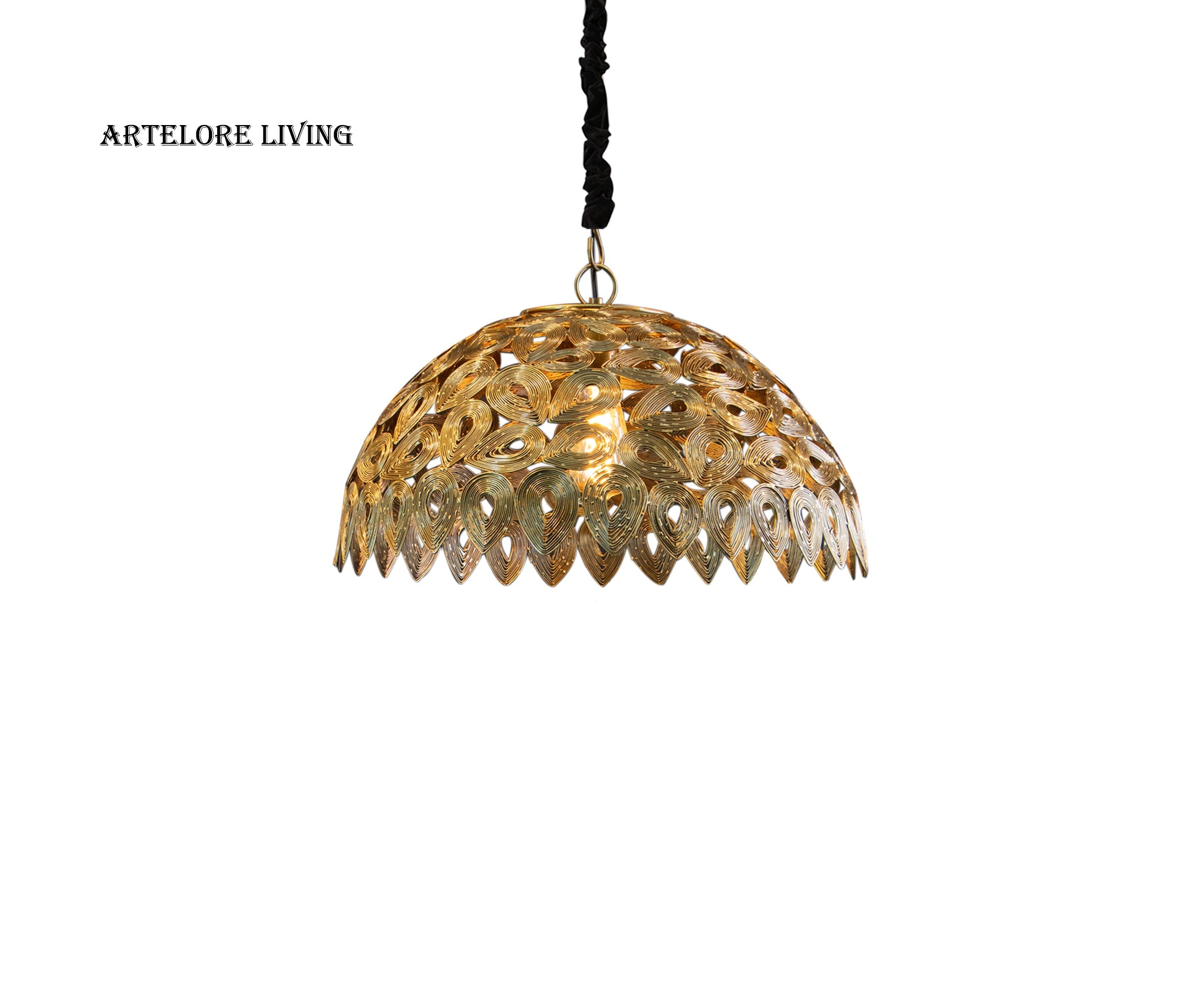 IRON WIRE PENDANT LIGHT SMALL