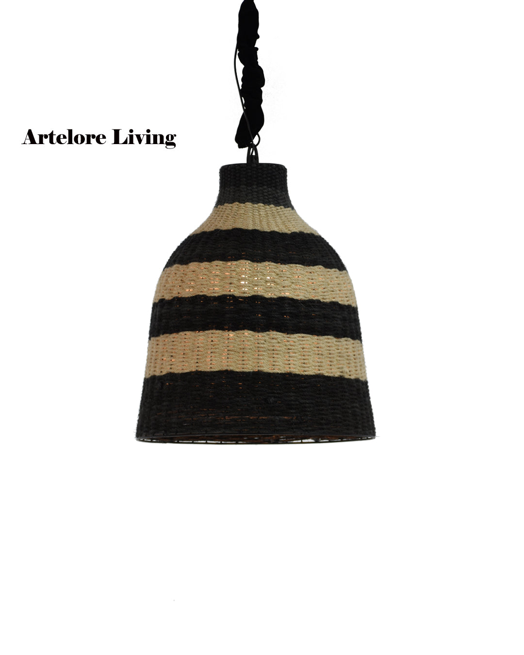 Hanging Vintage Rope Pendant Light For Home Decoration / Restaurant