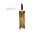 Modern Vertical Steel Tube Pendant Light