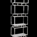 Lovely Steel And Glass Rack
