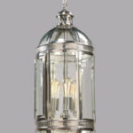 Brass And Glass Capsule Pendant Big Light On Sale