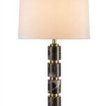 Black Colored Aluminium Table Lamp